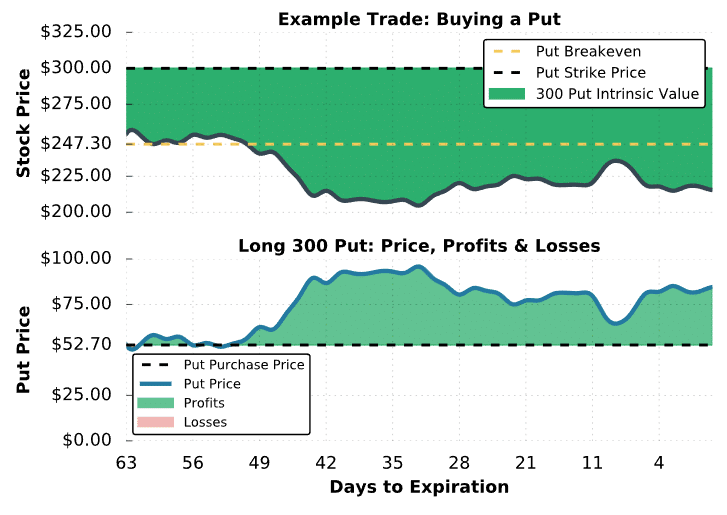 buying a put option