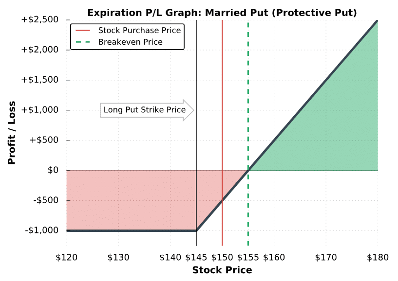 protective put chart